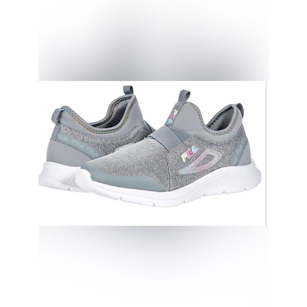NEW Fila Kids Speedchaser Size 12 Gray NWT Running Shoes